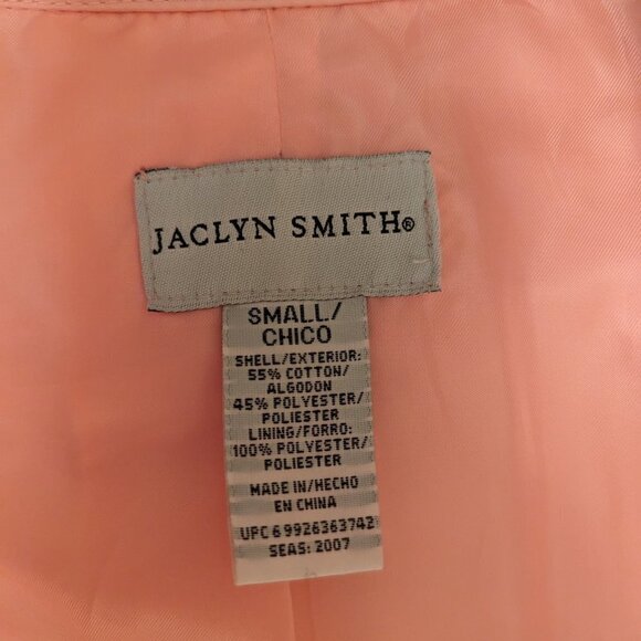 Perfect Pink Jaclyn Smith trench coat, rain jacket, size small, barbiecore - Picture 9 of 9